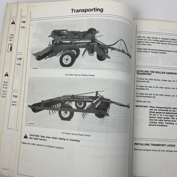 John Deere 970 Series Roller Harrows Operator's Manual OM A49623 Issue J4 dealer - Picture 12 of 13